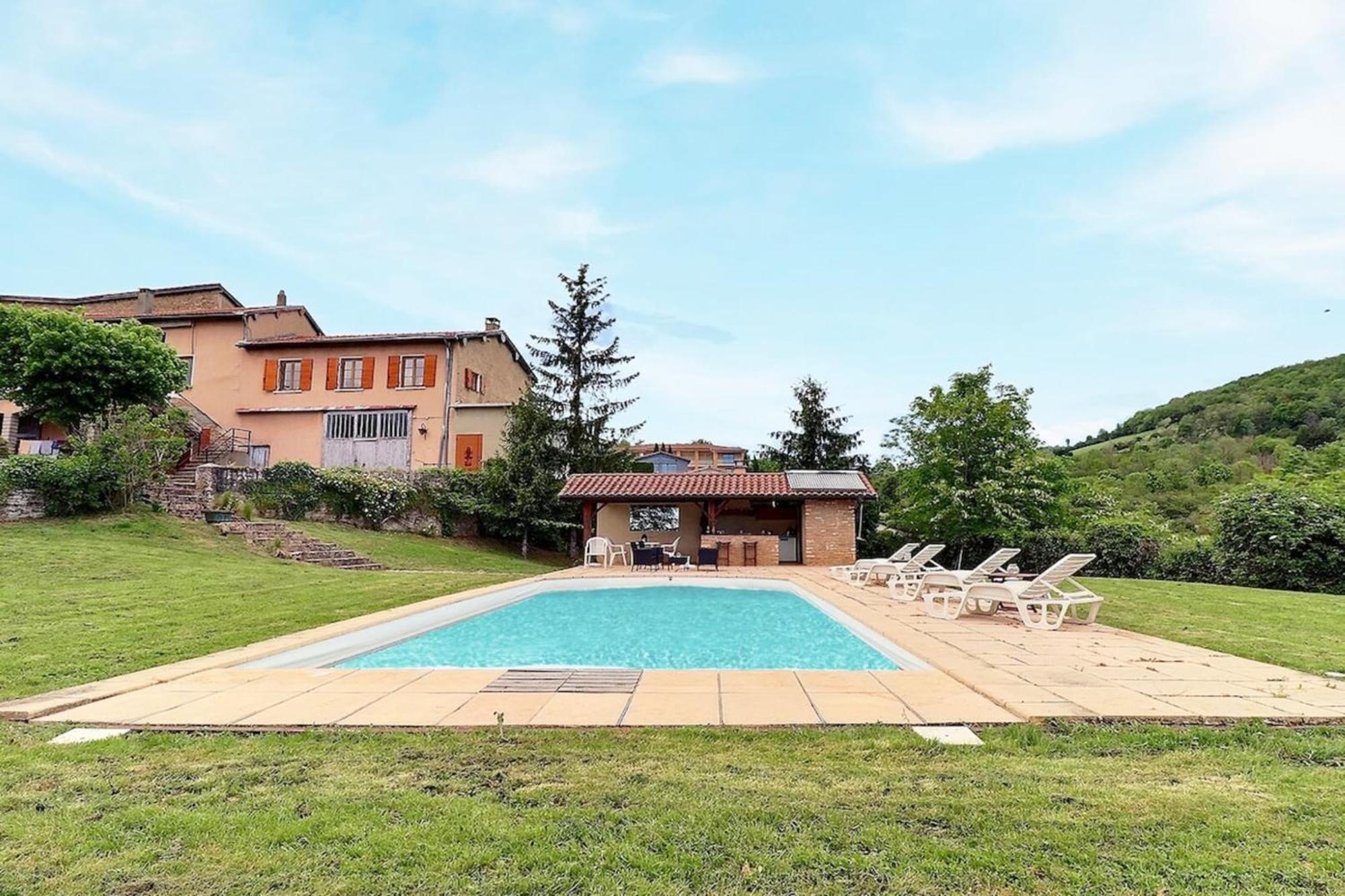 Saint-Fortunat - Authentic Home With Pool - Saint-Didier-Au-Mont-D'Or المظهر الخارجي الصورة