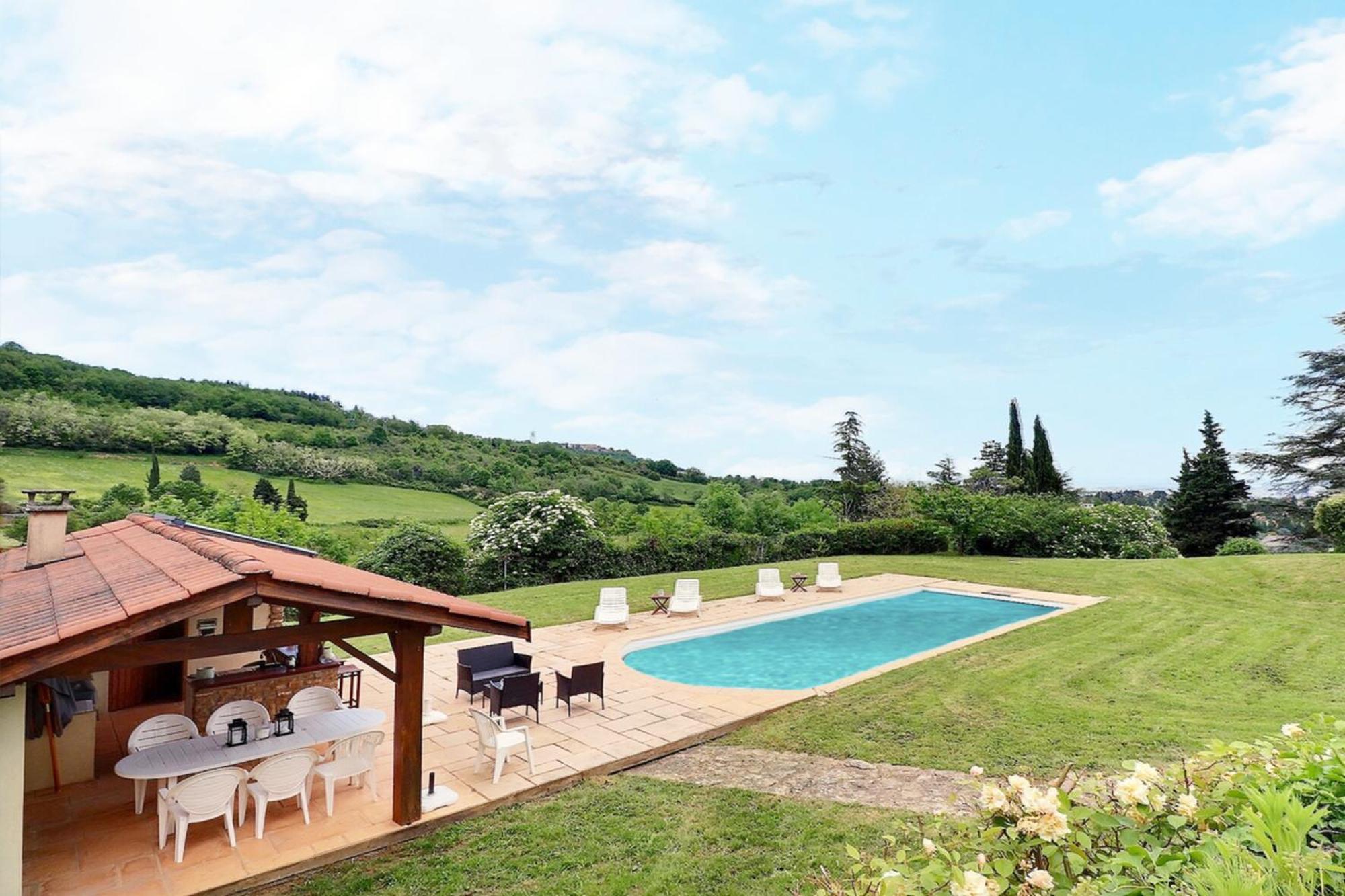 Saint-Fortunat - Authentic Home With Pool - Saint-Didier-Au-Mont-D'Or المظهر الخارجي الصورة